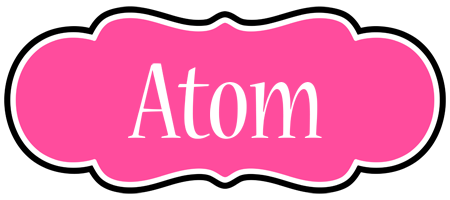 Atom invitation logo