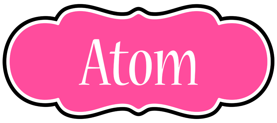 Atom invitation logo