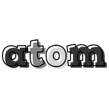 Atom night logo