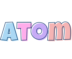 Atom pastel logo