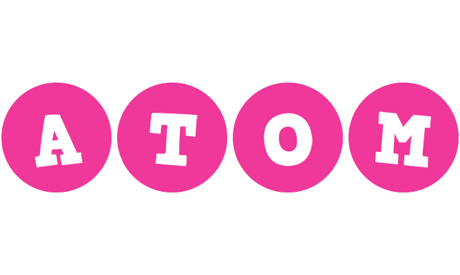 Atom poker logo