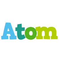 Atom rainbows logo
