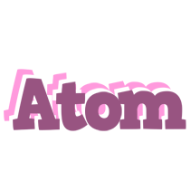 Atom relaxing logo