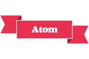 Atom sale logo