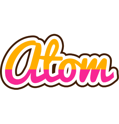Atom smoothie logo