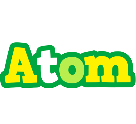 Atom soccer logo