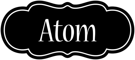 Atom welcome logo