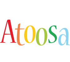 Atoosa birthday logo