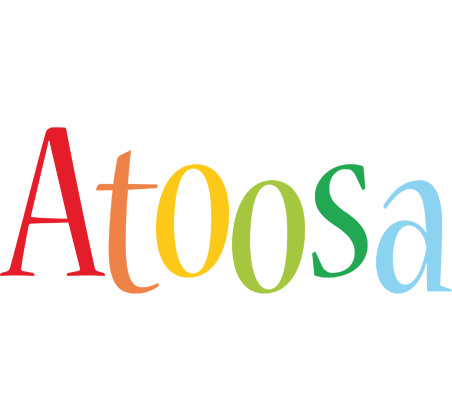 Atoosa birthday logo
