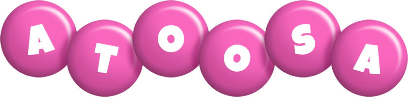 Atoosa candy-pink logo