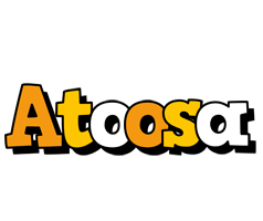 Atoosa cartoon logo