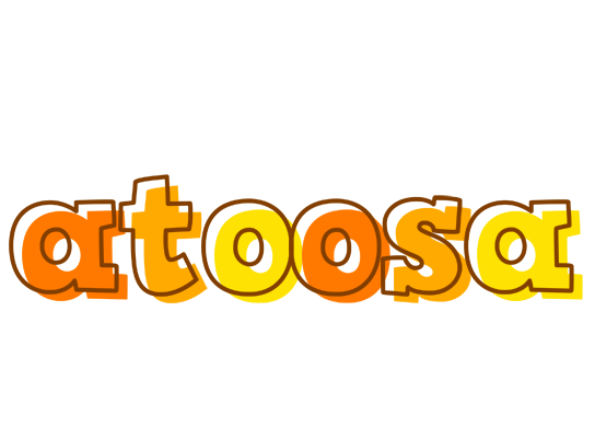 Atoosa desert logo