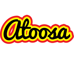 Atoosa flaming logo