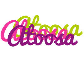 Atoosa flowers logo