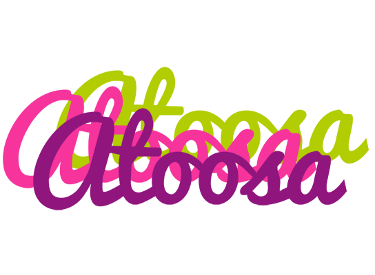 Atoosa flowers logo