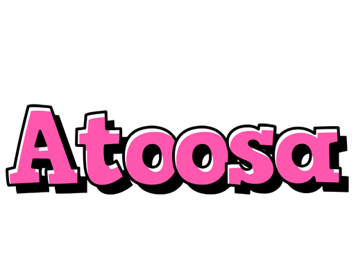 Atoosa girlish logo