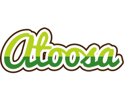 Atoosa golfing logo