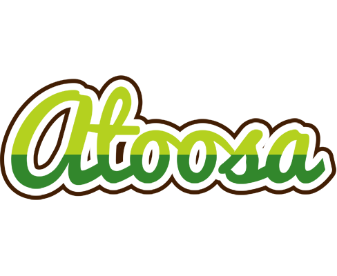 Atoosa golfing logo