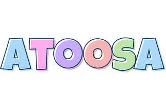 Atoosa pastel logo