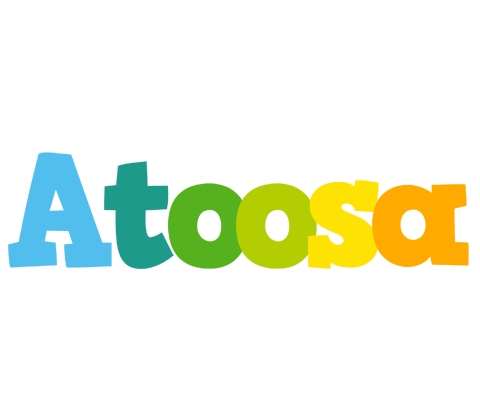 Atoosa rainbows logo