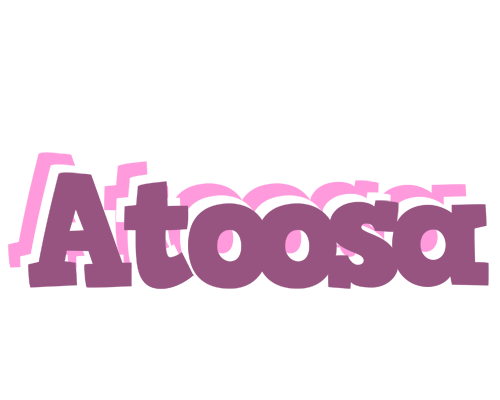 Atoosa relaxing logo