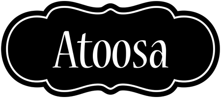 Atoosa welcome logo