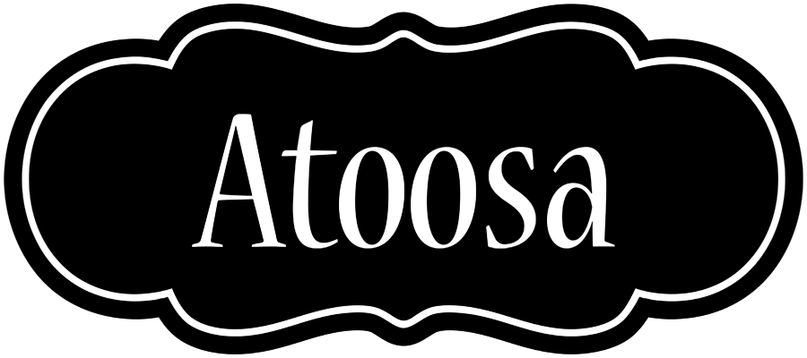 Atoosa welcome logo