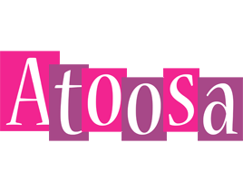 Atoosa whine logo