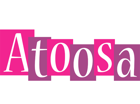 Atoosa whine logo