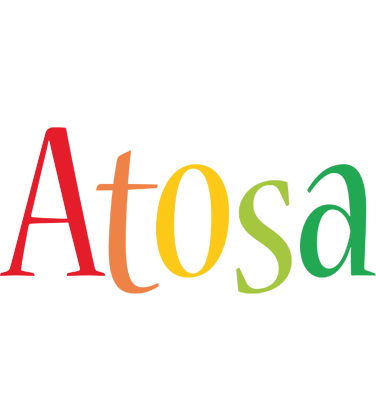 Atosa birthday logo