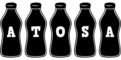 Atosa bottle logo