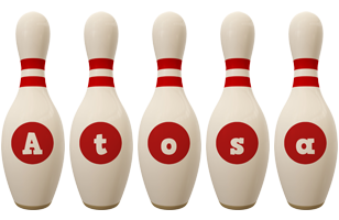 Atosa bowling-pin logo