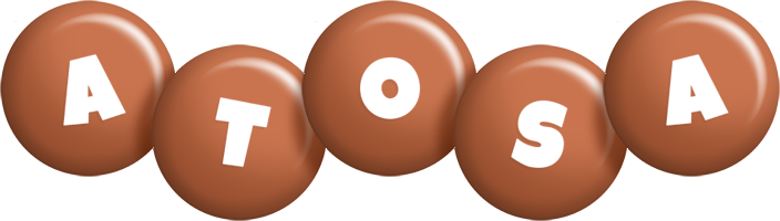 Atosa candy-brown logo