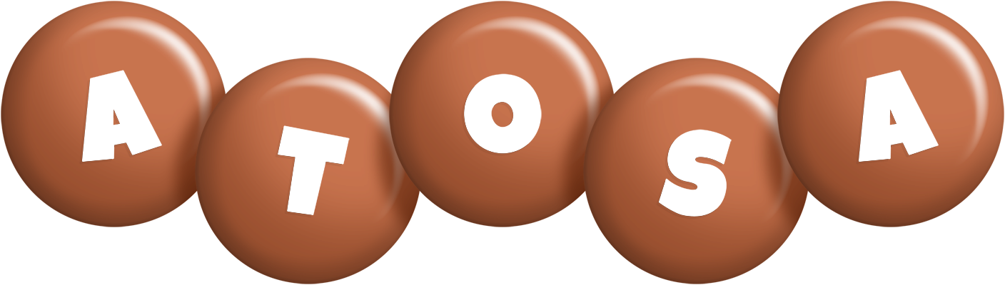 Atosa candy-brown logo