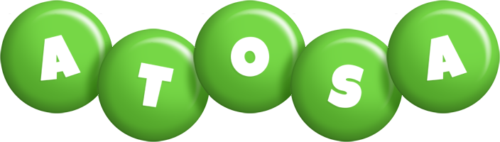 Atosa candy-green logo