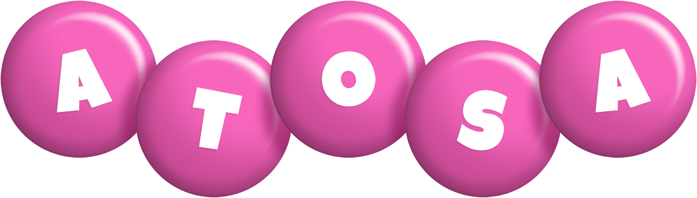 Atosa candy-pink logo