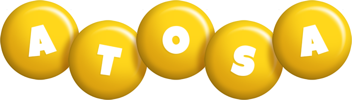 Atosa candy-yellow logo