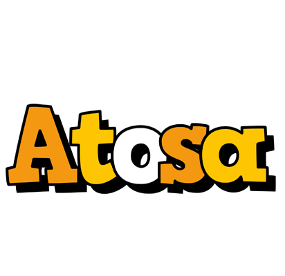 Atosa cartoon logo