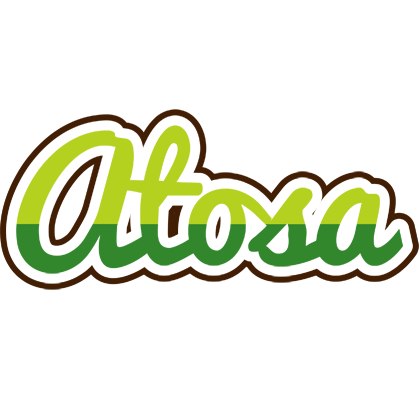 Atosa golfing logo