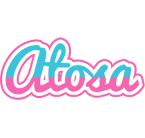 Atosa woman logo