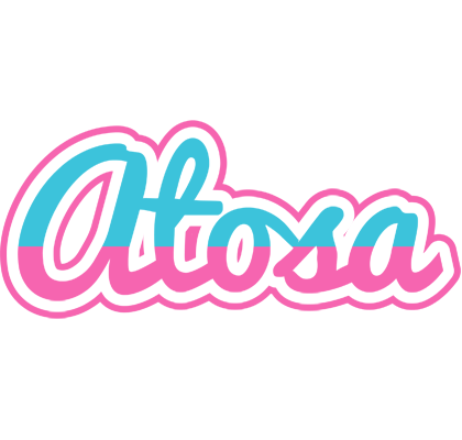 Atosa woman logo