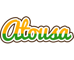 Atousa banana logo