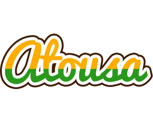 Atousa banana logo