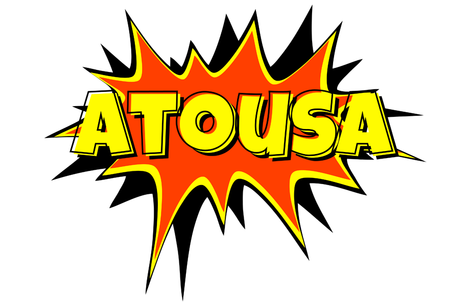 Atousa bazinga logo