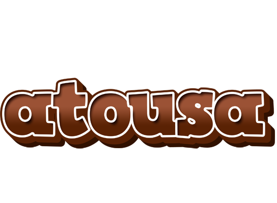 Atousa brownie logo