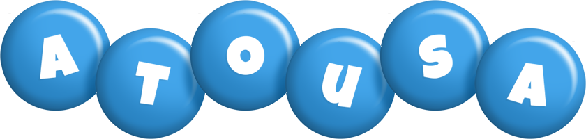 Atousa candy-blue logo