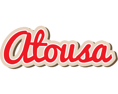 Atousa chocolate logo