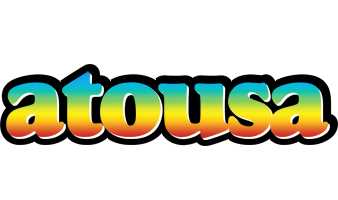 Atousa color logo