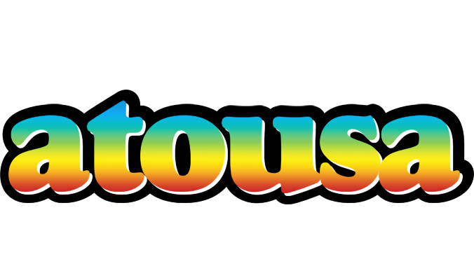 Atousa color logo