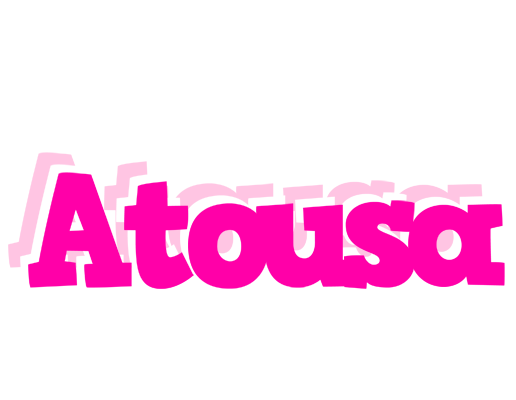 Atousa dancing logo